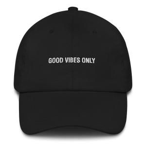 GOOD VIBES ONLY BASEBALL CAP