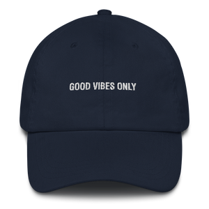 GOOD VIBES ONLY BASEBALL CAP