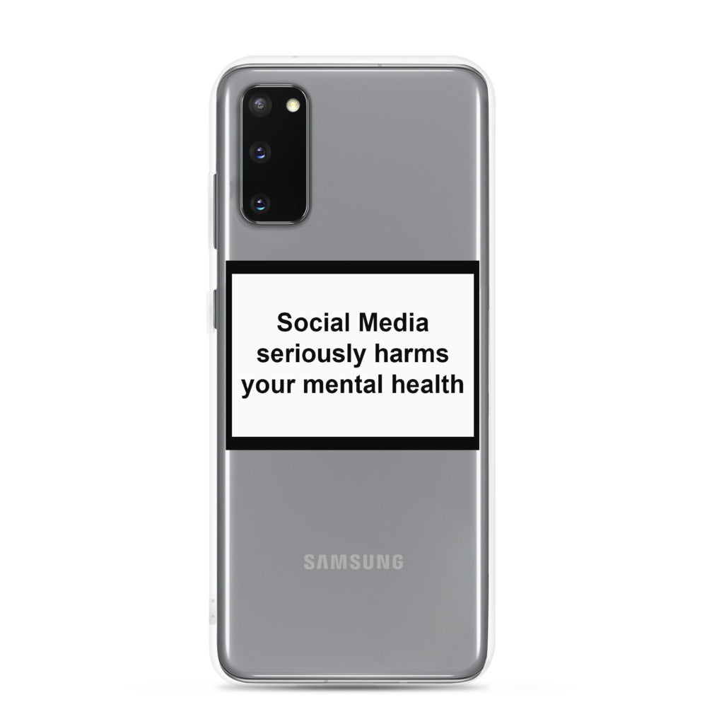 MENTAL HEALTH WARNING SAMSUNG CASE