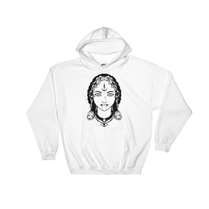 MODERN GODDESS UNISEX HOODIE [WHITE]