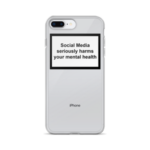 MENTAL HEALTH WARNING iPHONE CASE