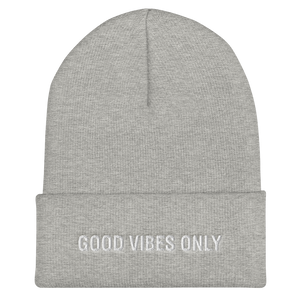 GOOD VIBES ONLY BEANIE