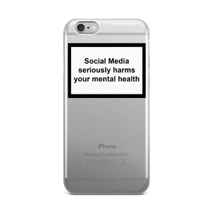 MENTAL HEALTH WARNING iPHONE CASE