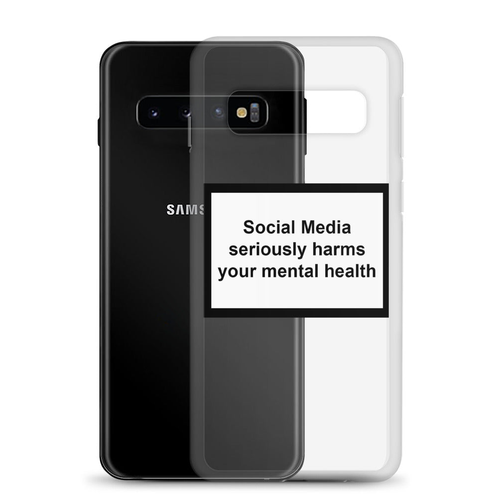 MENTAL HEALTH WARNING SAMSUNG CASE