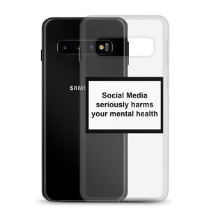 MENTAL HEALTH WARNING SAMSUNG CASE