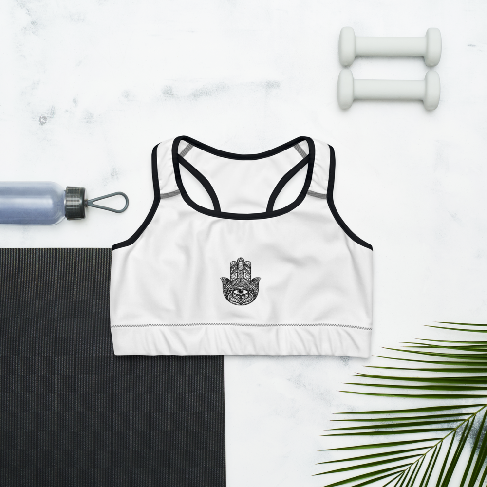 HAND OF HAMSA PREMIUM SPORTS BRA