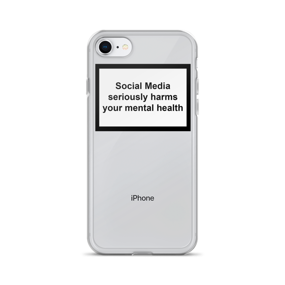 MENTAL HEALTH WARNING iPHONE CASE