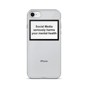 MENTAL HEALTH WARNING iPHONE CASE