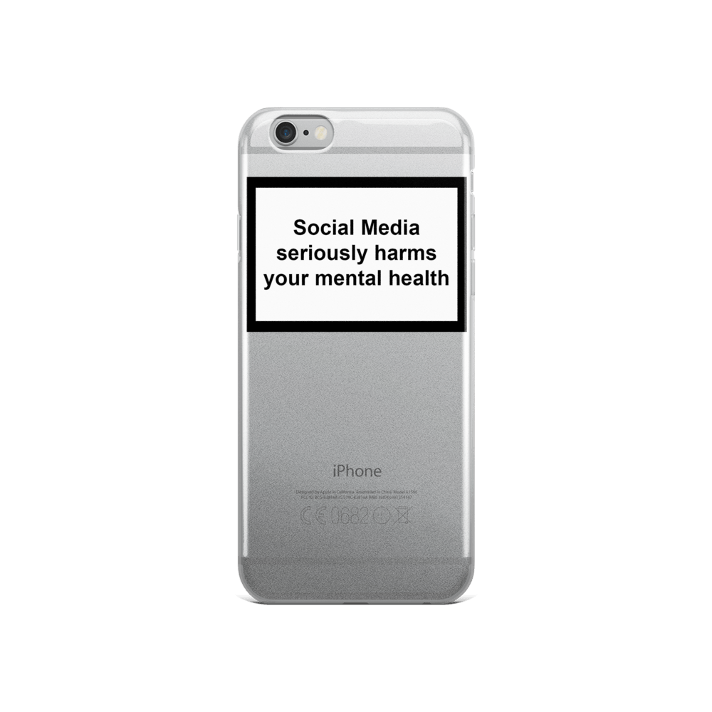 MENTAL HEALTH WARNING iPHONE CASE