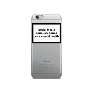 MENTAL HEALTH WARNING iPHONE CASE